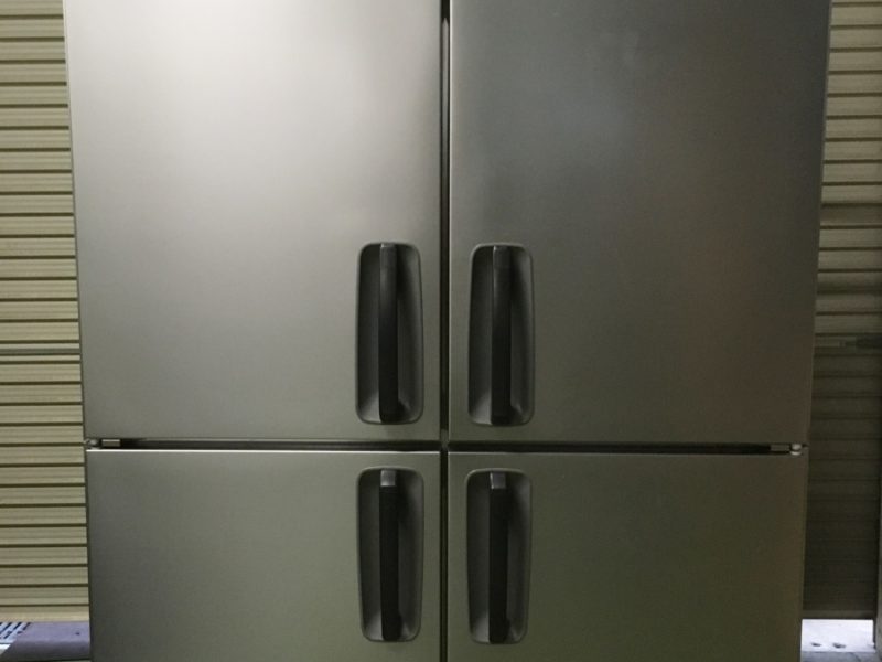 4年保証』 新品 冷蔵庫 パナソニック SRR-K961SB たて型 業務用冷蔵庫 4ドア 中柱無し 幅900x650 店舗 送料込 